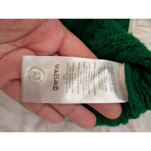 Anthropologie Mauve Green Layered Sweater Cable Knit Size S - Picture 10 of 11